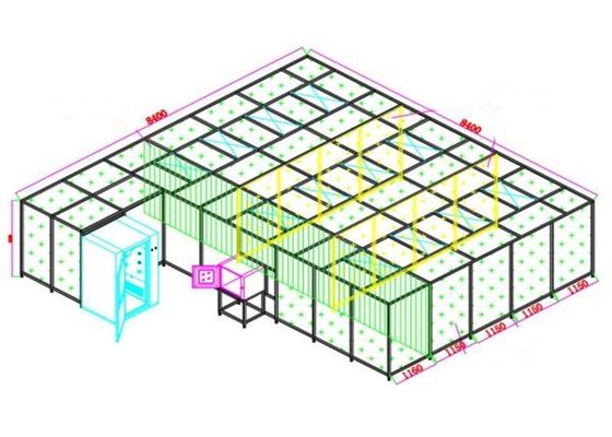 AC 220V softwall modular cleanrooms For Partial Purification