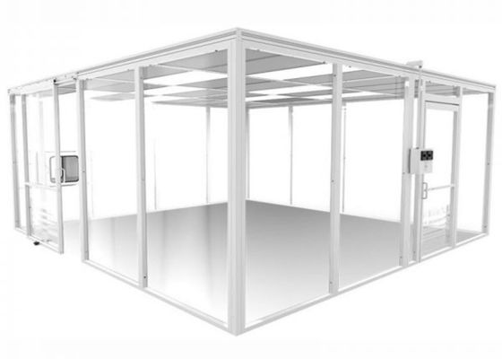 AC 220V softwall modular cleanrooms For Partial Purification