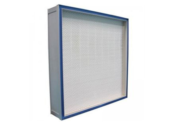 Medical GMP Gel Seal EN 1822 H13 / H14 HEPA Filter System For Clean Room