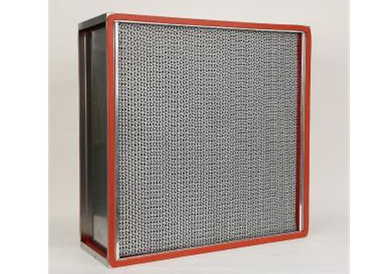 High Temperature Ultrasonic Housing Hepa Filter For Oven UV Oven Drying Room