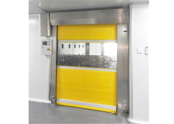 Fast Speed Scrolled Doors Air Shower Tunnel For Persons And Material