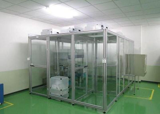 Aluminum Profile GMP Clean Booth / Simple Softwall Clean Room For Pharmacy