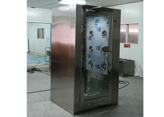 CE Automatic Blowing Person Air Shower Tunnel For Clean Room