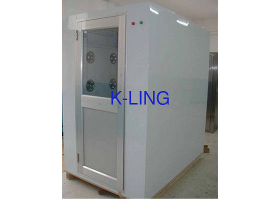 Modular Cleanroom Automatic Air Shower For GMP Workshop Customized Size