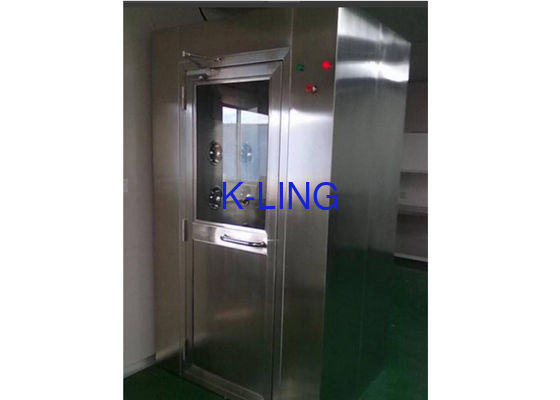 Modular Cleanroom Automatic Air Shower For GMP Workshop Customized Size