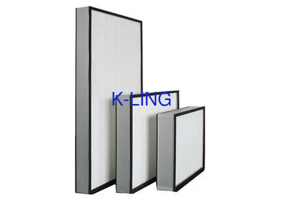 0.3μm Efficiency Mini Pleated Hepa Air Filters For Electronic Clean Room