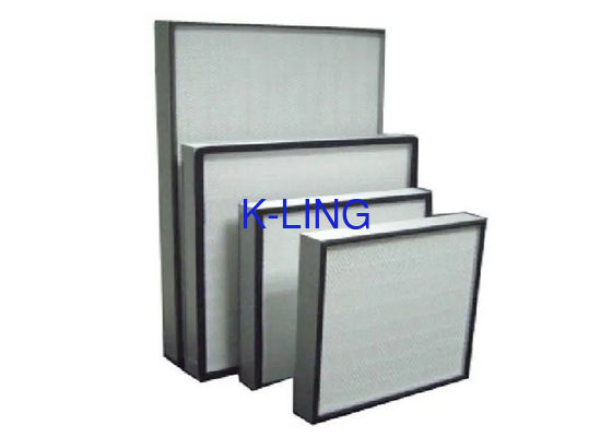 0.3μm Efficiency Mini Pleated Hepa Air Filters For Electronic Clean Room