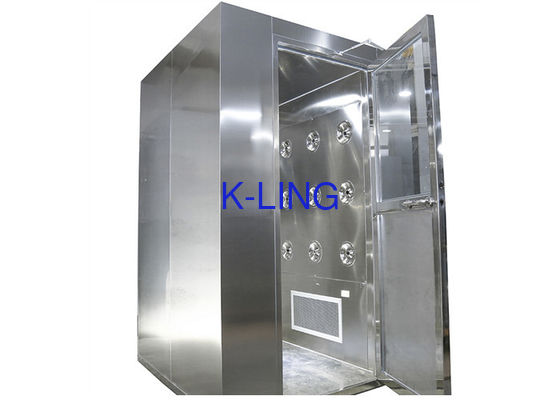 Automatic Door Stainless Steel Clean Room Air Shower Tunnel In Pharmaceutical Industry