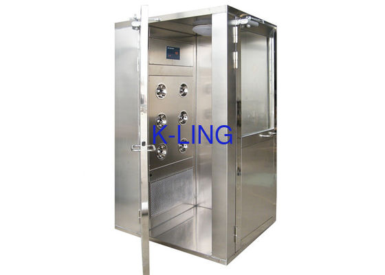 L Type Stainless Steel Clean Room Corner Air Shower Tunnel For Madical Factory