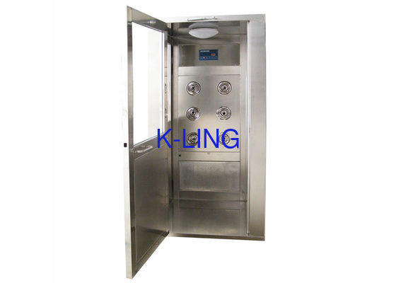 L Type Stainless Steel Clean Room Corner Air Shower Tunnel For Madical Factory