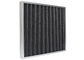 Clean Room Pleated Panel Air Filters Activated Carbon For Odor Removal