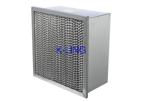 KEL Series High Humidity Resistant HEPA Filter With Partition SUS 304 Frame