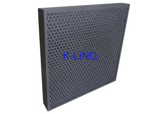 Panel Activated Carbon Primary Air Filter Aluminum / SUS 304 Frame Pre Filter