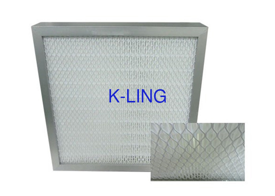 HVAC System Ultrathin H13 H14 Hepa Air Filter For Laboratory Clean Room