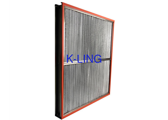 Glass Fiber Temperature Resistance High Efficient Industrial Air Filters