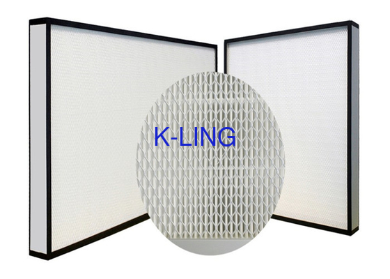 FFU Clean Room Fiberglass H12 H13 H14 U15 U16 Pleated HEPA Air Filter / FFU Replacement Filter