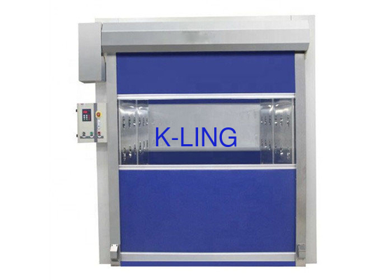 1.1KW Warehouse PVC Shutter Door Air Shower Tunnel