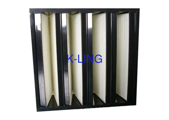 Ventilation Compact V Bank Filter Plastic Frame F7 F9 Filter