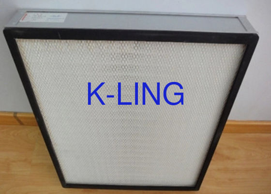 24x24 Inch Mini Pleat HEPA Air Filter with Aluminum Frame and H12-H14 Efficiency for Air Purification