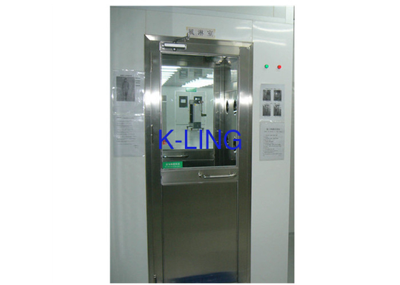 Photoelectric Control 25m/S Air Shower Clean Room With Auto Double Door