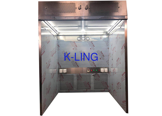 Stainless Steel Pharma Dispensing Booth Laminar Air Flow CE Standard