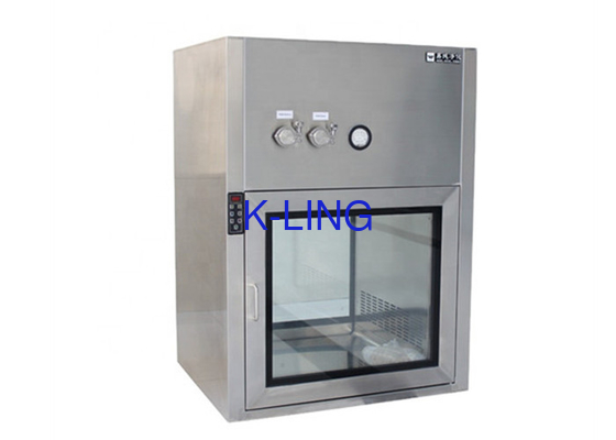 Lab Electronic Dynamic Sterile Cleanroom Pass Box With Testing Port