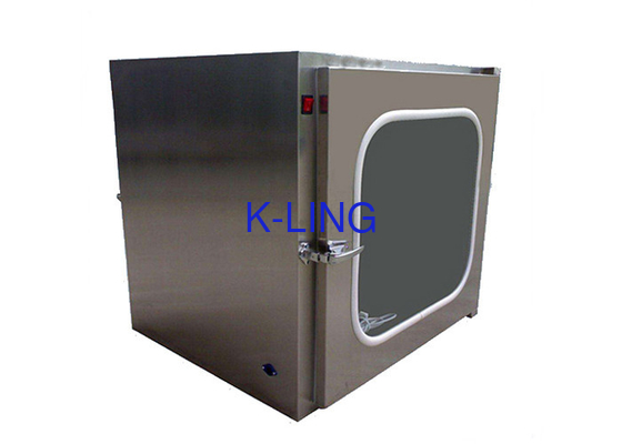 316 Stainless Steel Dust Free Cleanroom Pass Box With CE Certification