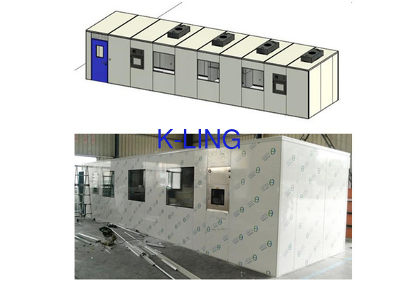 Portable Modular Clean Room Turnkey Project Filiter H14 ISO