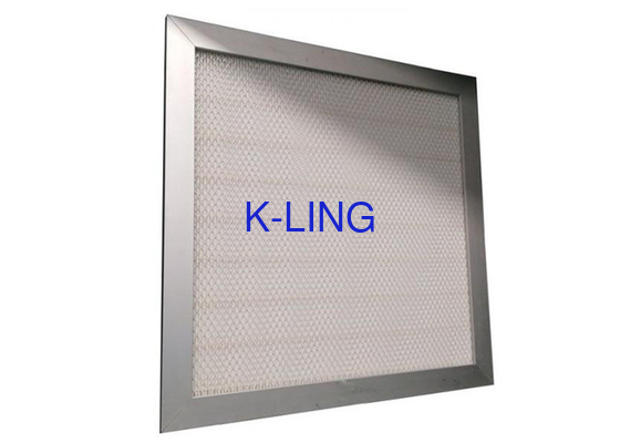 Liquid Tank Sealed HEPA Air Filter Without Separator Aluminum Frame