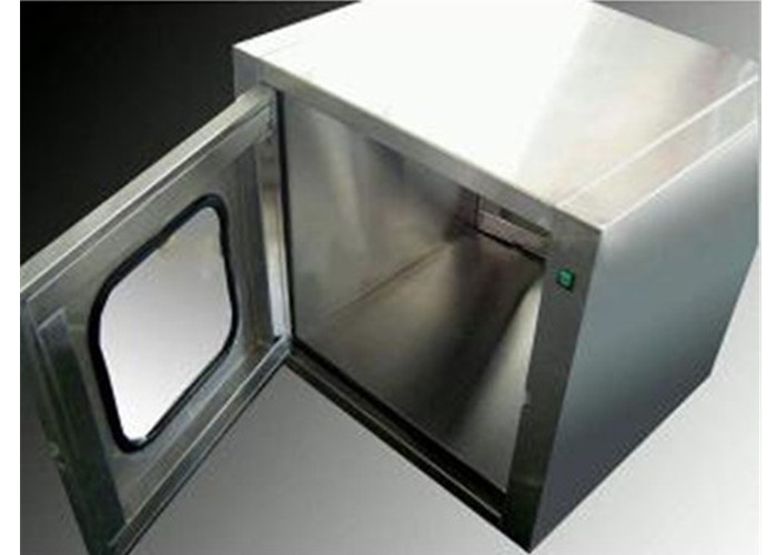 Static Laboratory Clean Room Pass Box With UV Light Stainless Steel 304 ...