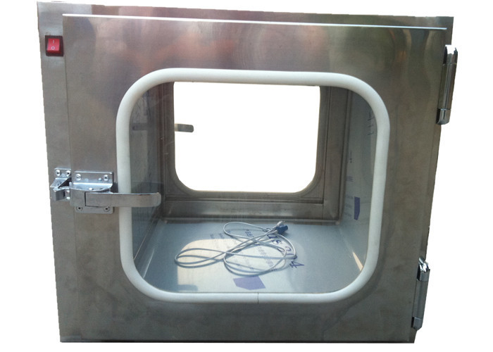 Custom Stainless Steel 201 Static Cleanroom Pass Box For Biological ...