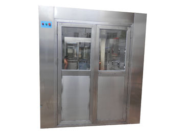 Automatic Stainless Steel Air Shower Room For Semiconduction Workshop , HEPA Filtered