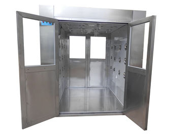 Electronic Interlock Air Shower Clean Room With Automatic Blowing And Lcd Control Panel