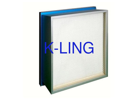 Liquid Sealed HEPA Air Filter Class 100 Efficiency For Cleanliness Requirements