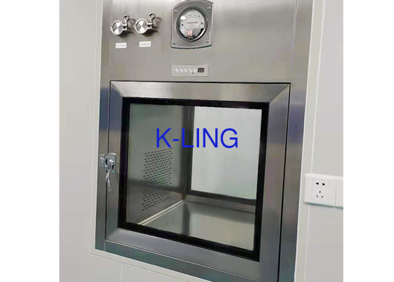 Electronic Interlock Cleanroom Pass Box With Laminar Flow Dynamic Sterile