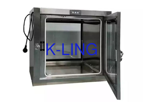 SUS304 Static Pass Through Box Transfer Window For Clean Room Custom Parameter