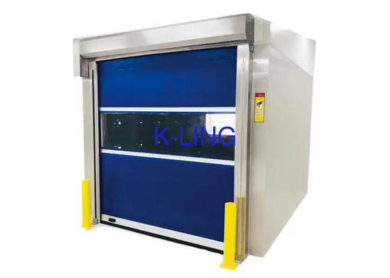 Starting Screen Air Shower Tunnel Rapid Shutter Door Deliver Goods