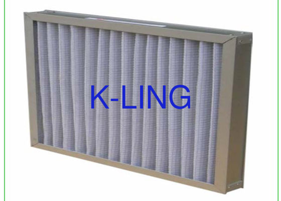 96mm Thickness Pleated Panel Air Filters with G4 Efficiency and Customizable Porosity