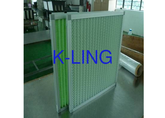 Efficicency G4 Pleated Panel Air Filters With Customized Size And Frame