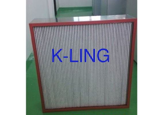 Mini Pleated Air Filter With 99.9995% Efficiency Customzied Size And Frame