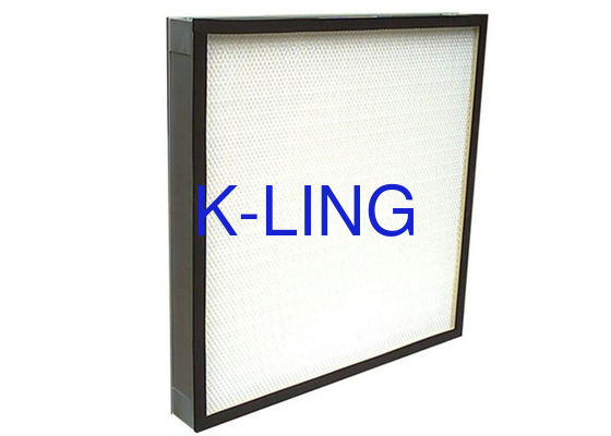 ULPA Filter with Aluminum Alloy Frame and Liquid Jelly Glue Seal