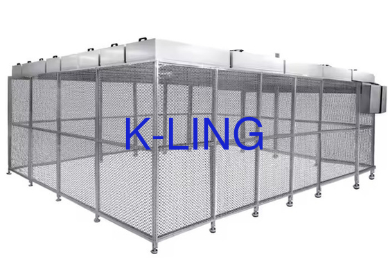 Customized Size Partition Softwall Clean Room With Aluminum Alloy Frame