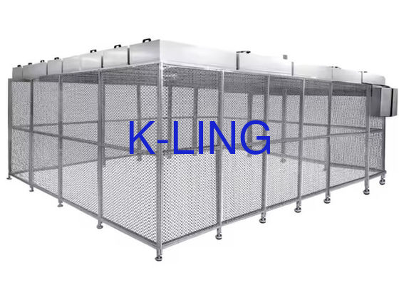 Customized Size Softwall Clean Room with Aluminum Alloy Frame and PVC Film for Controlled Environments