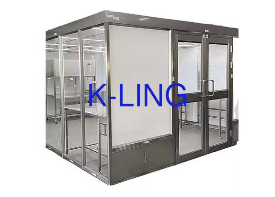 Adjustable Wind Speed Air Flow Stainless Steel Frame Softwall Clean Room