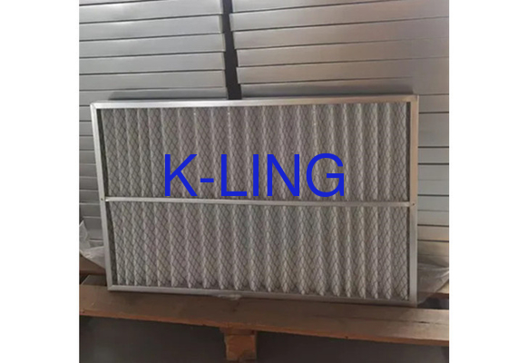 Customized Pre Filter Ventilation System Air Filter With Galvanized / Aluminum Protect Nets