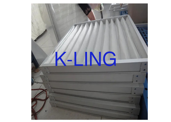 Customized Print Pharmaceutical Clean Room Pleated Panel Air Filter