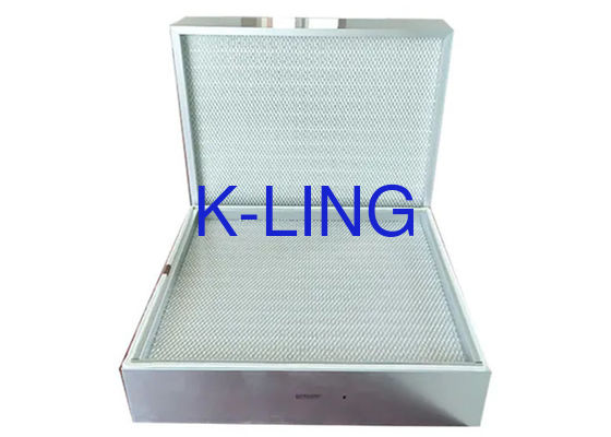 U15 Efficiency Glassfiber Pleated Air Filter Mini Hepa Ulpa Hot Melt Seal