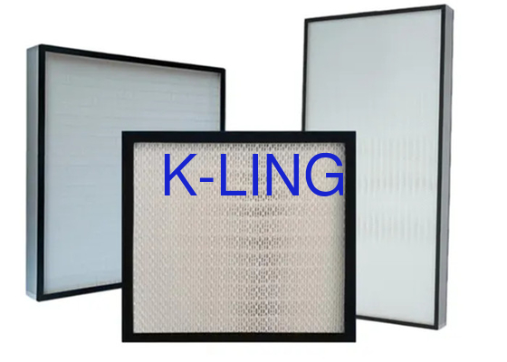 Mini Pleats H13 Air Filter For And 300 Cubic Feet Per Minute Air Flow