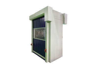 Auto Rolling Door Cleanroom Air Shower With 3 Sides Nozzle For Medical Industrial