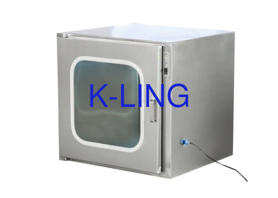 Keys Included 600*600*600mm Internal Work Zone Static Pass Box For Clean Room